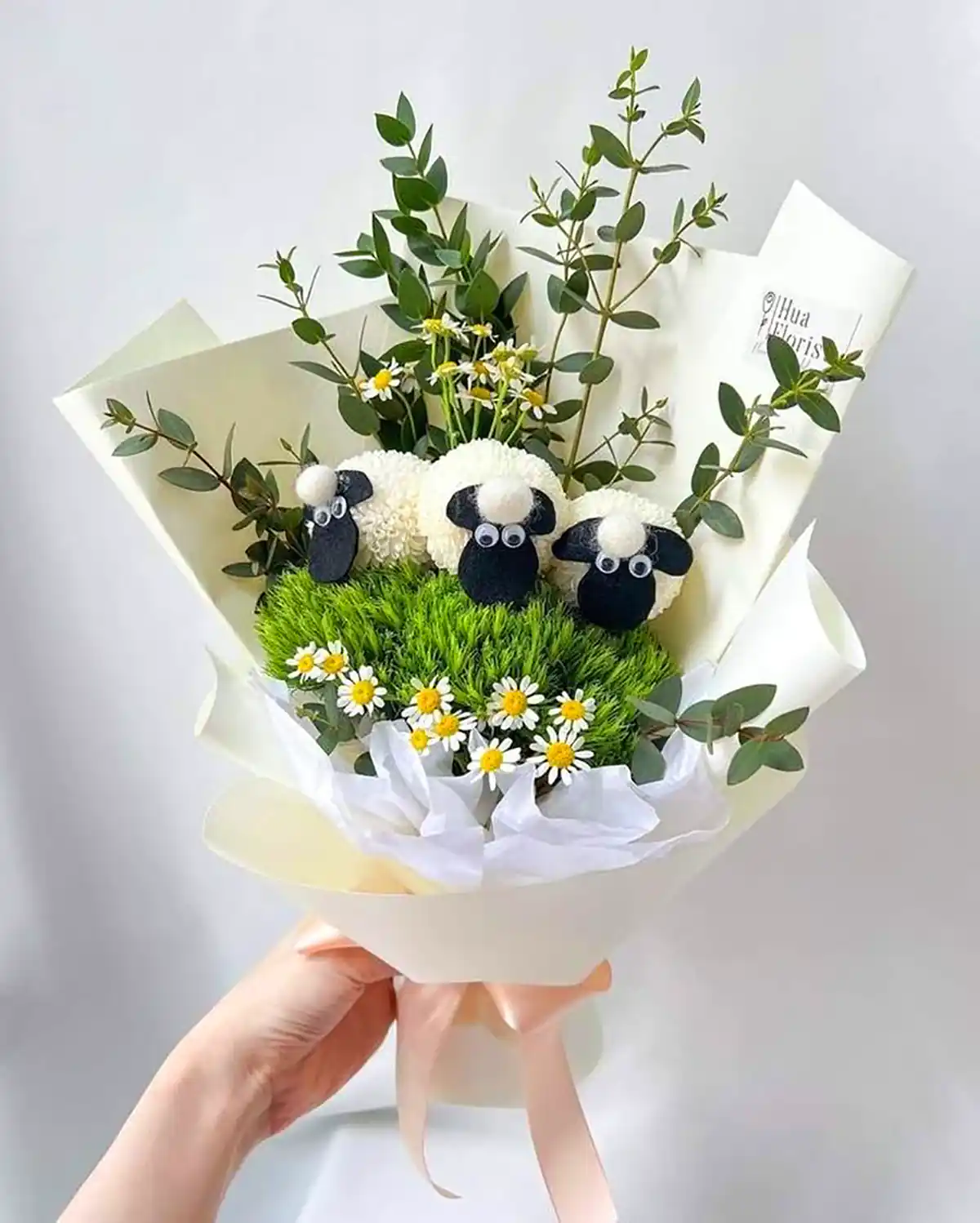دسته گل توپی بامزه