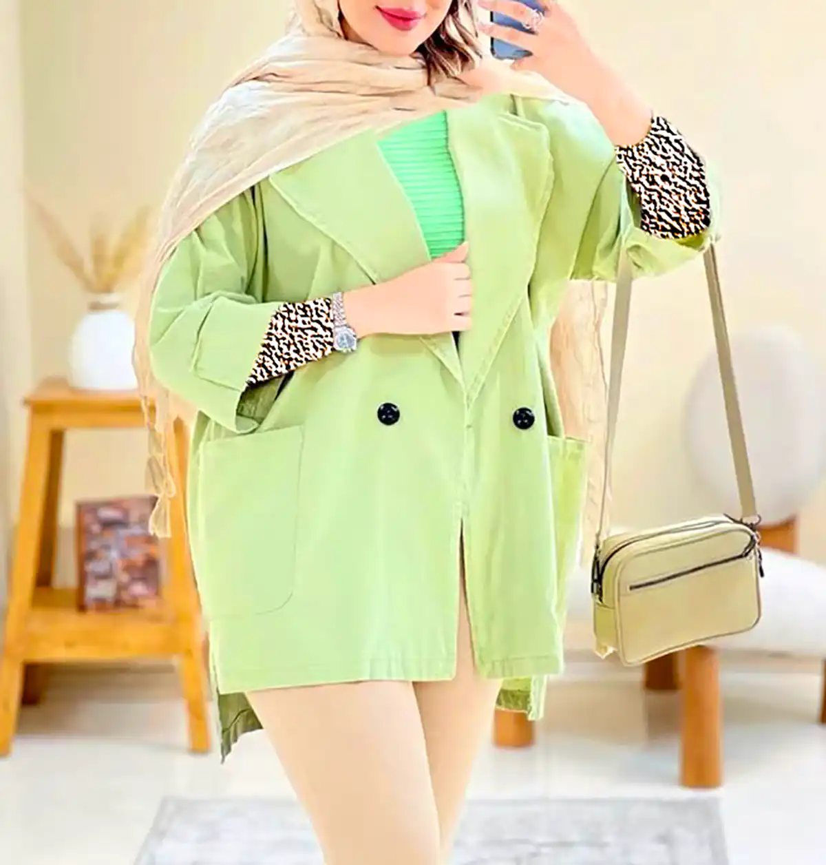 مانتو پاییزی اقتصادی و شیک