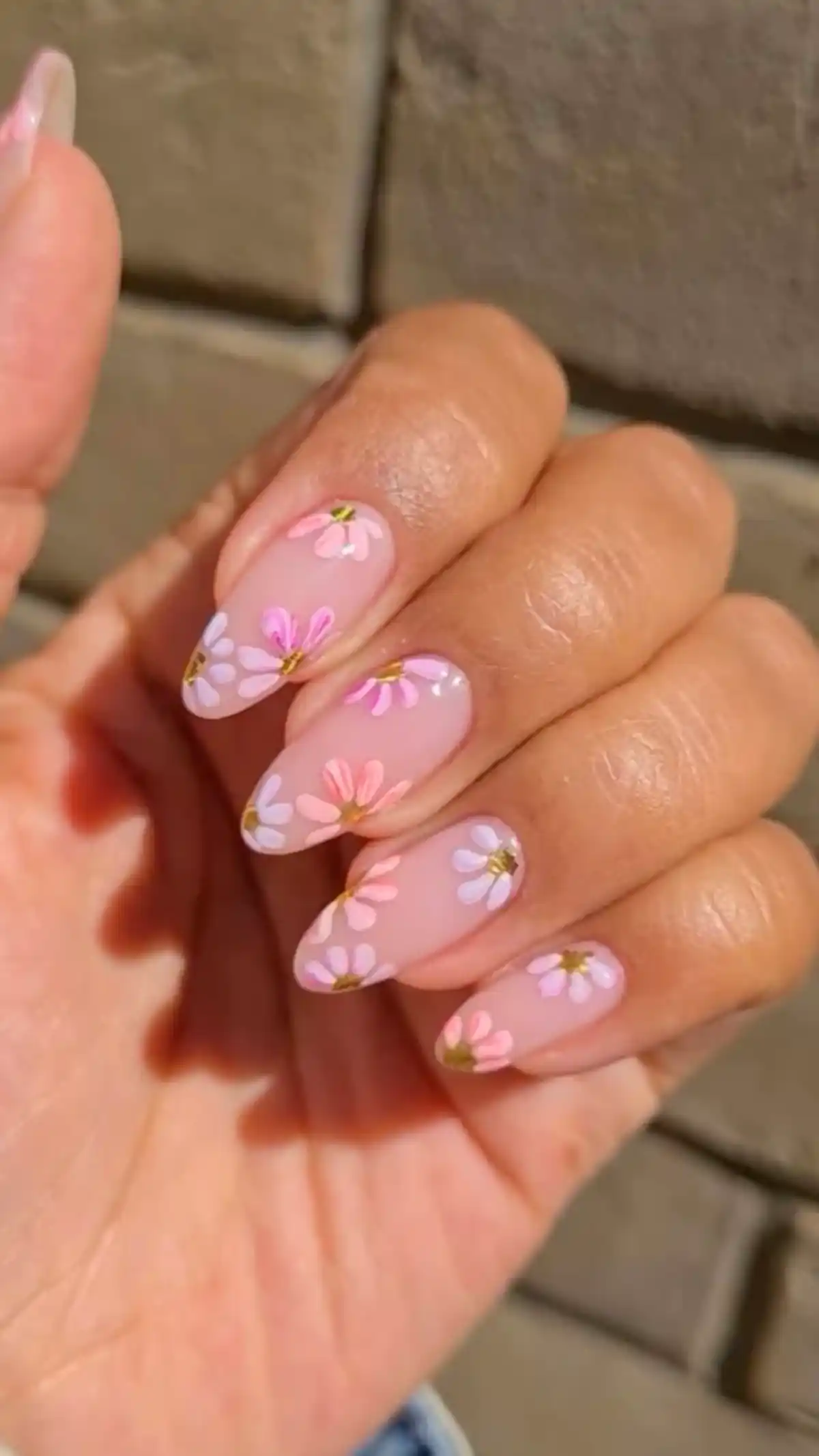 ژلیش ناخن گل دخترانه