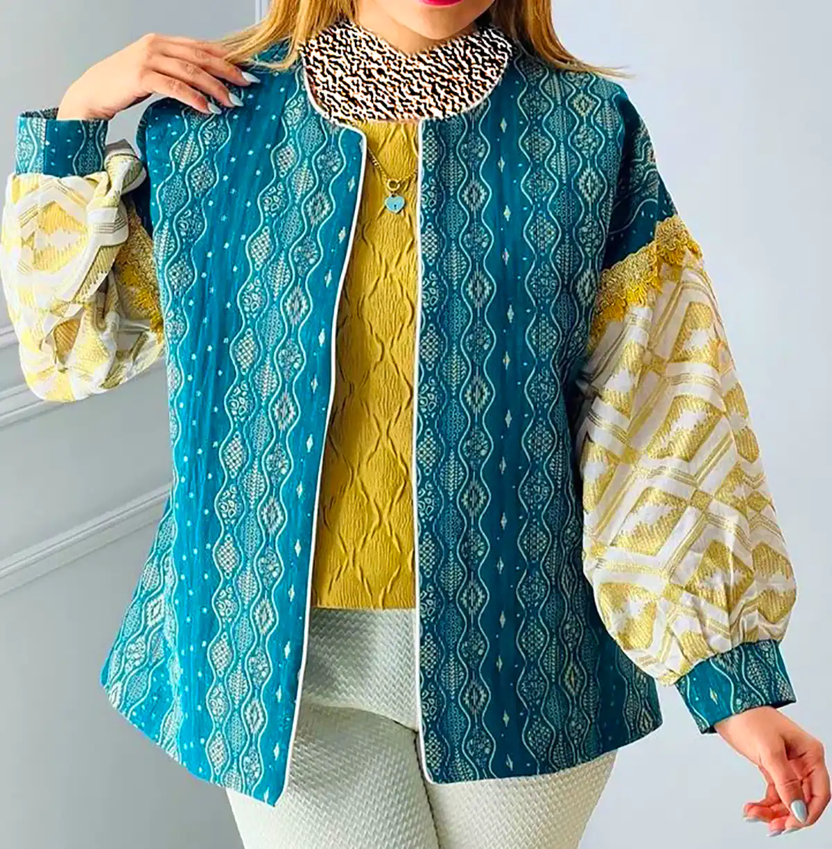 کت ابریشمی مجلسی