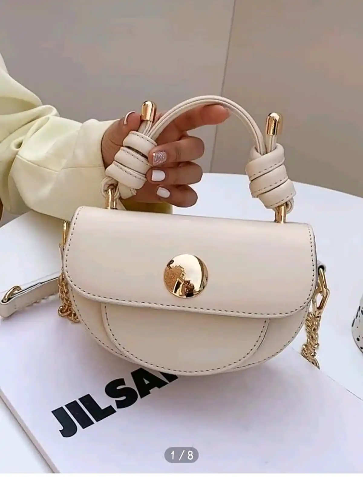 کیف اسپرت سفید دخترانه