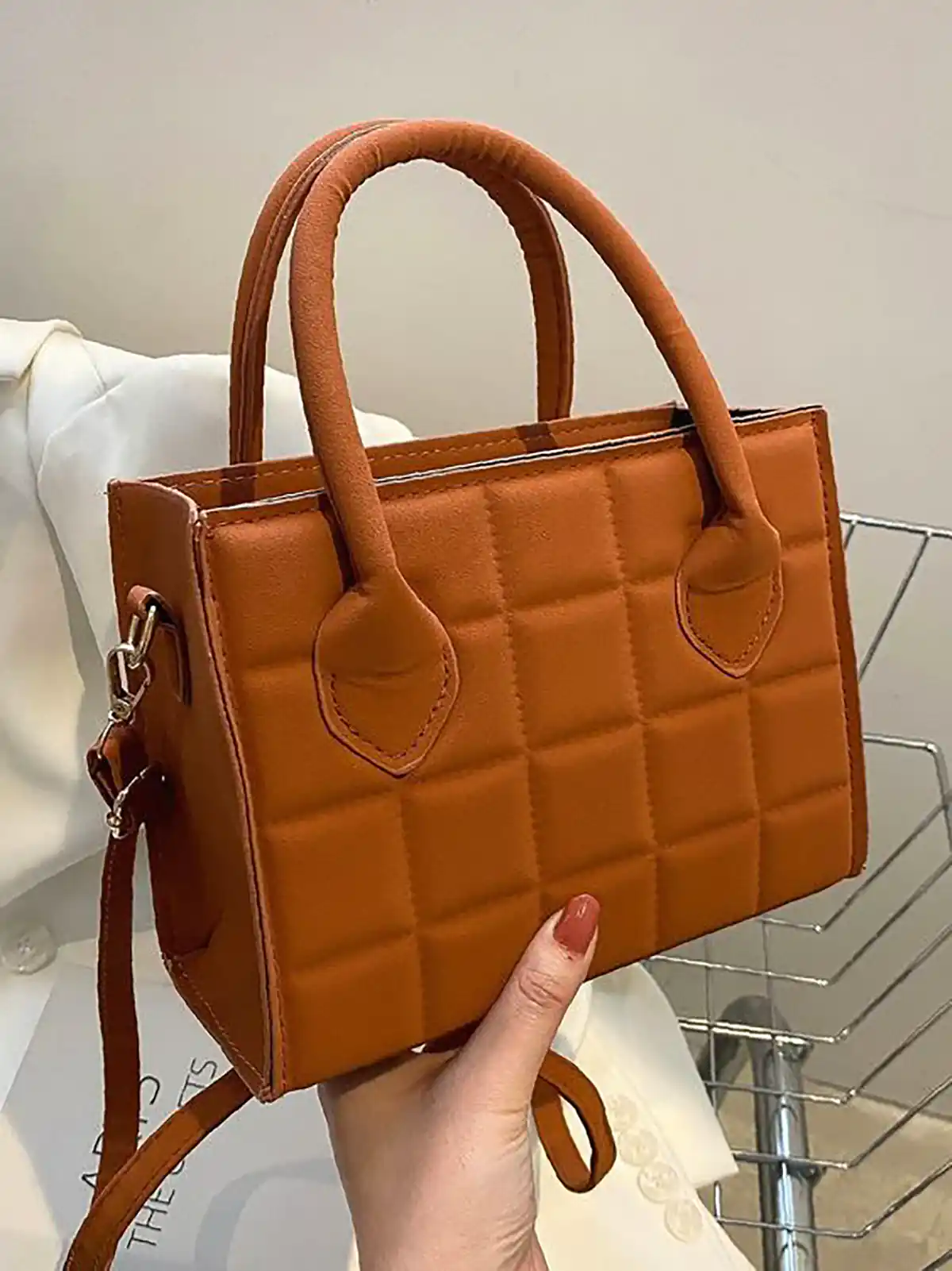 کیف رسمی چرم قهوه ای