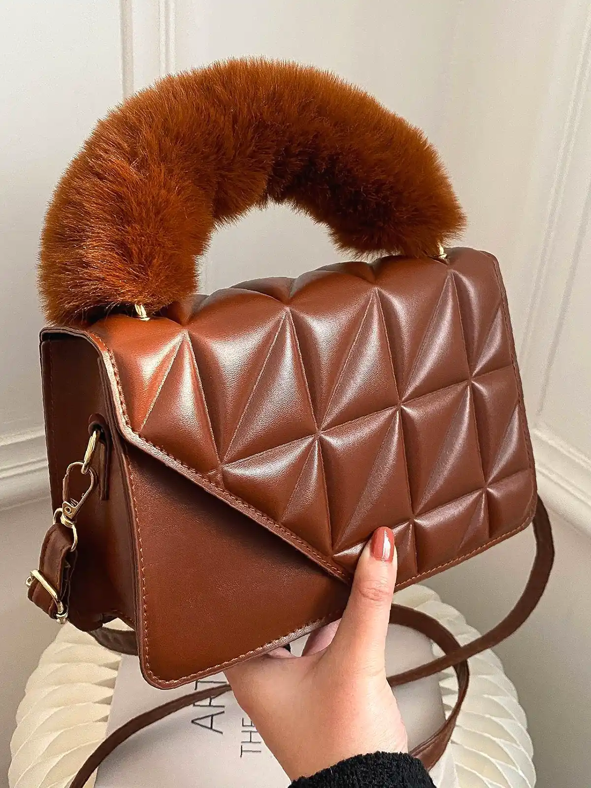 کیف رسمی چرم قهوه ای