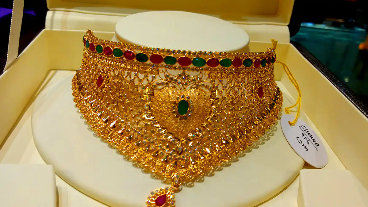 طوق طلا سنگین وزن