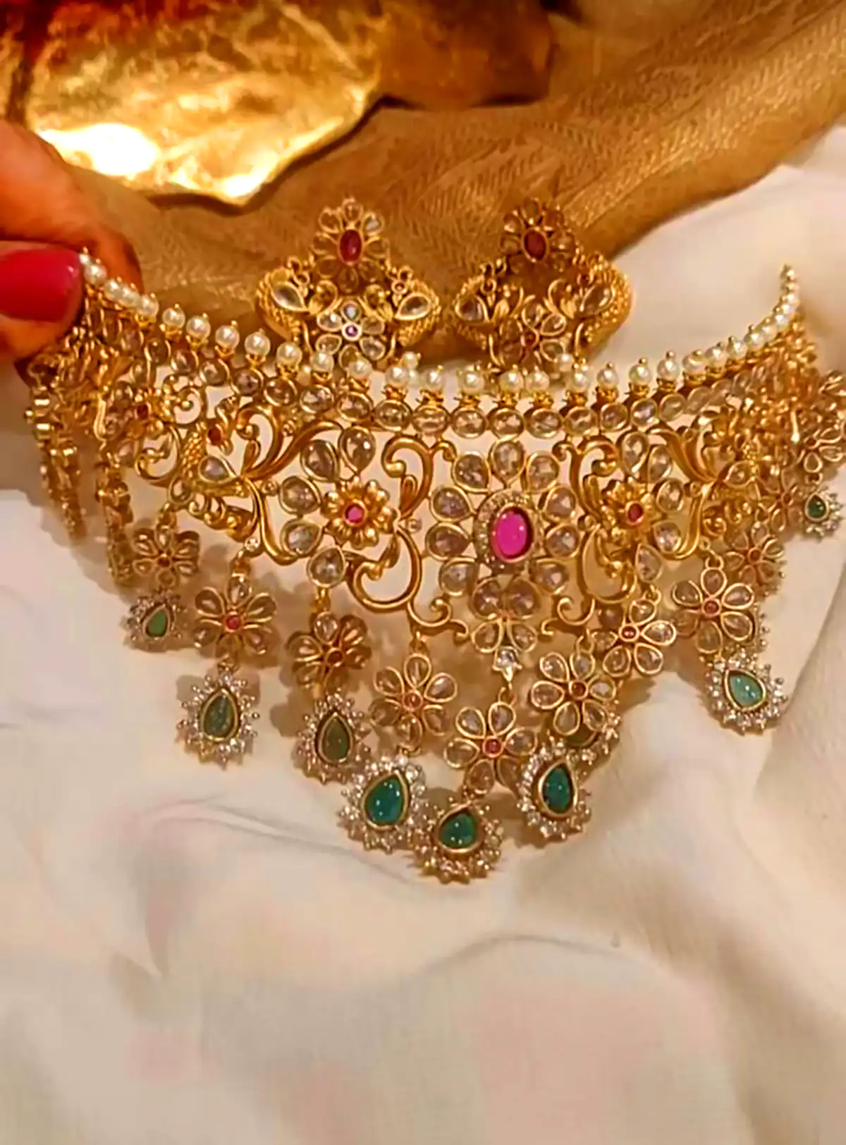 طوق طلا سنگین وزن
