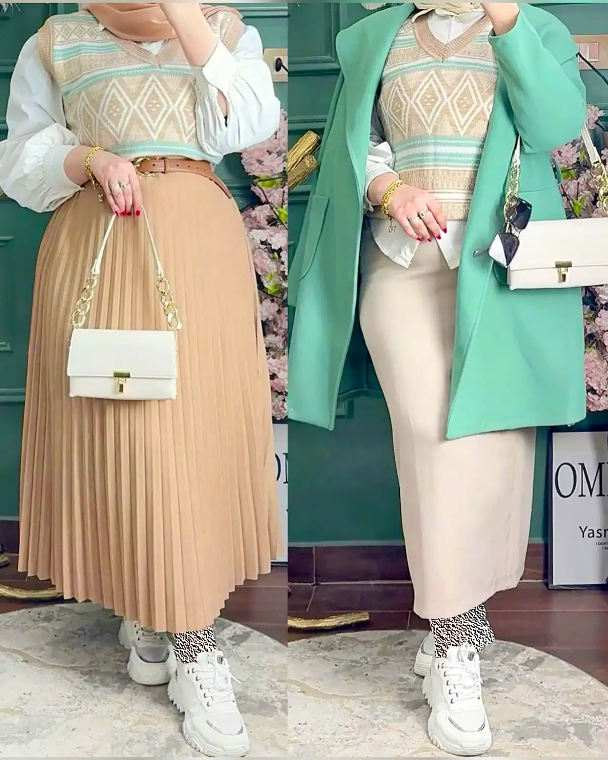 تیپ پاییزی شیک و کاربردی