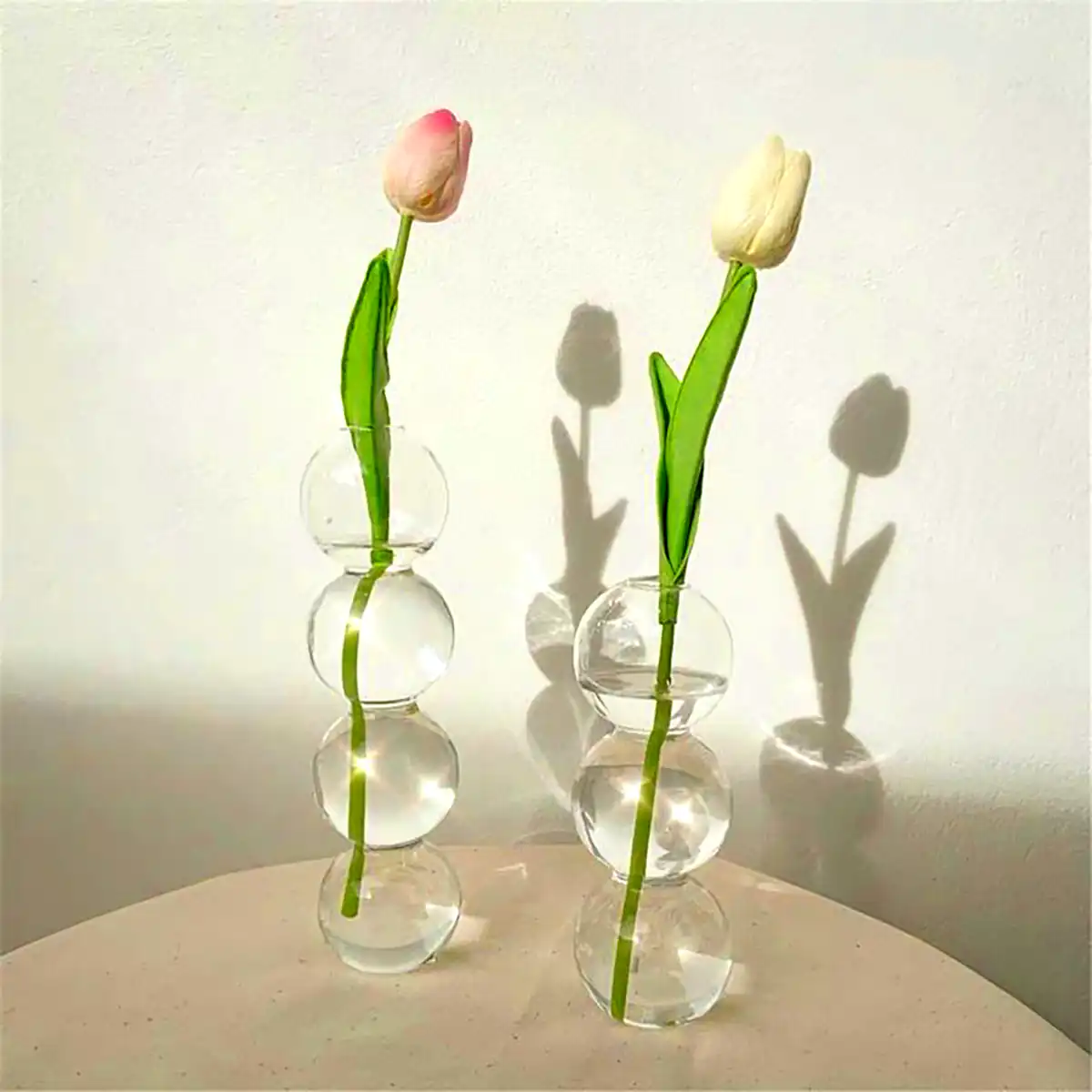 گلدون گرد استوانه ای رومیزی