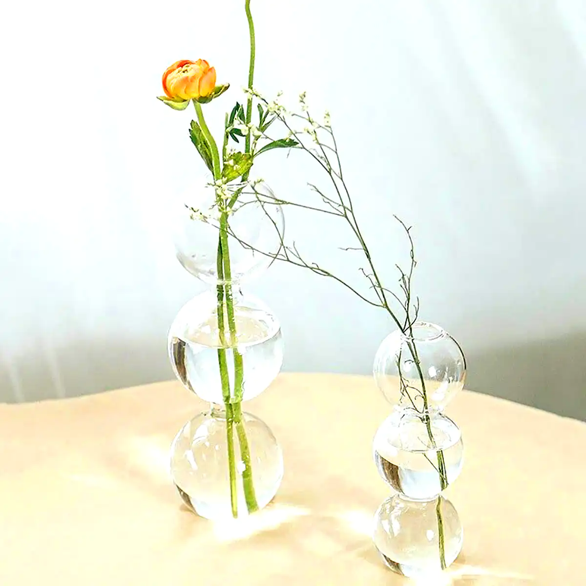 گلدون گرد استوانه ای رومیزی