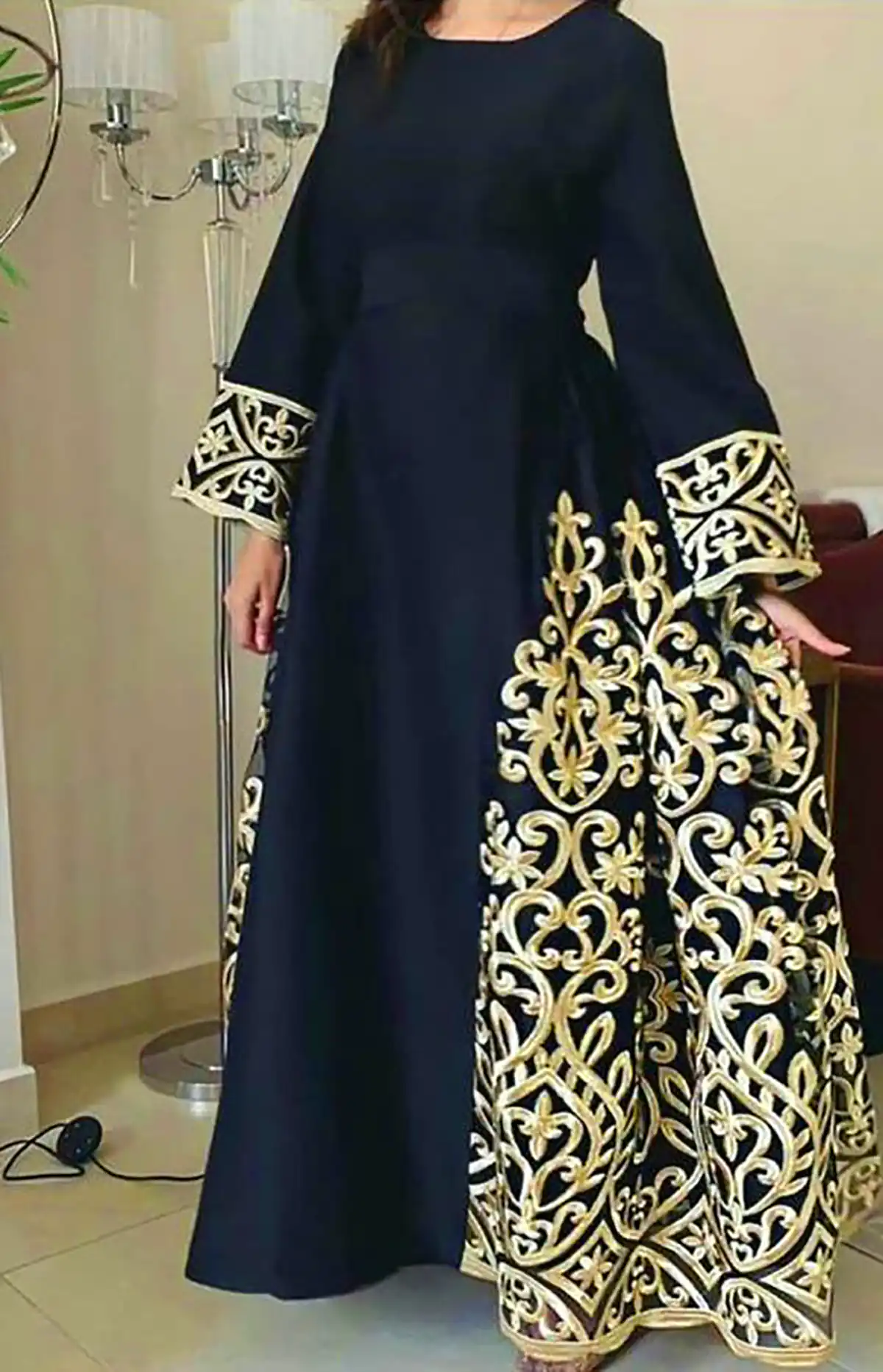 مانتو پیراهنی مدرن مشکی