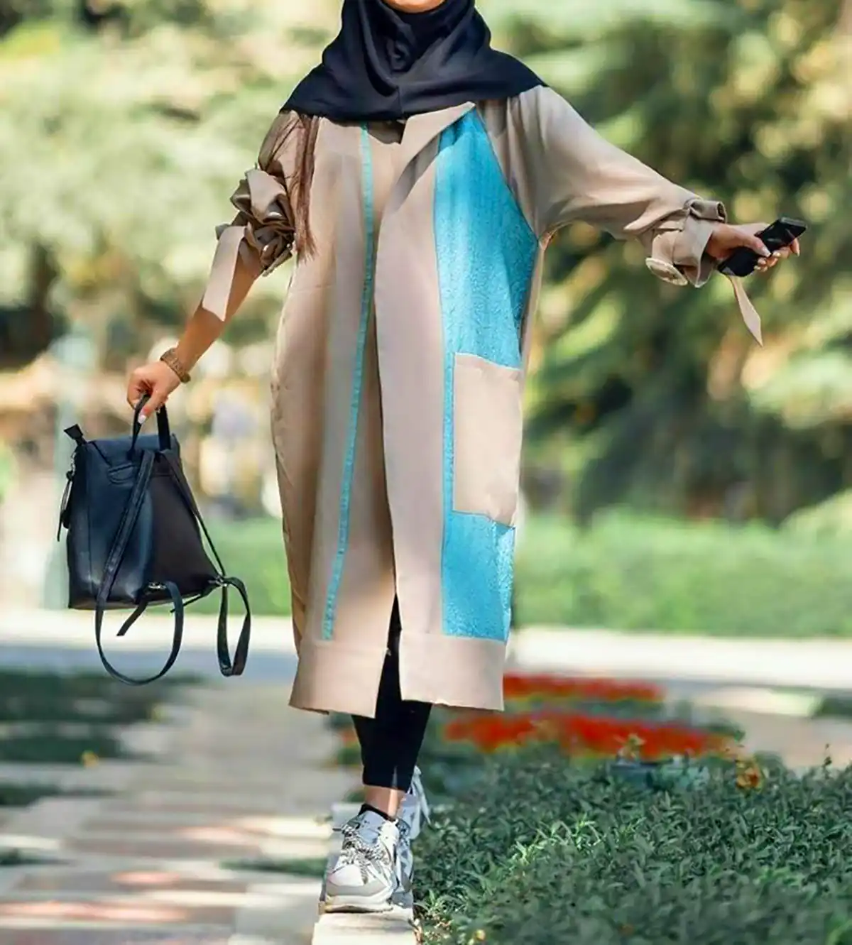 مانتو زنانه بلند و امروزی