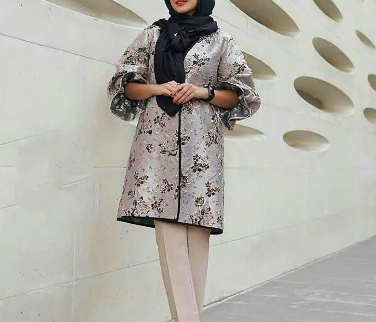 مانتو زنانه بلند و امروزی