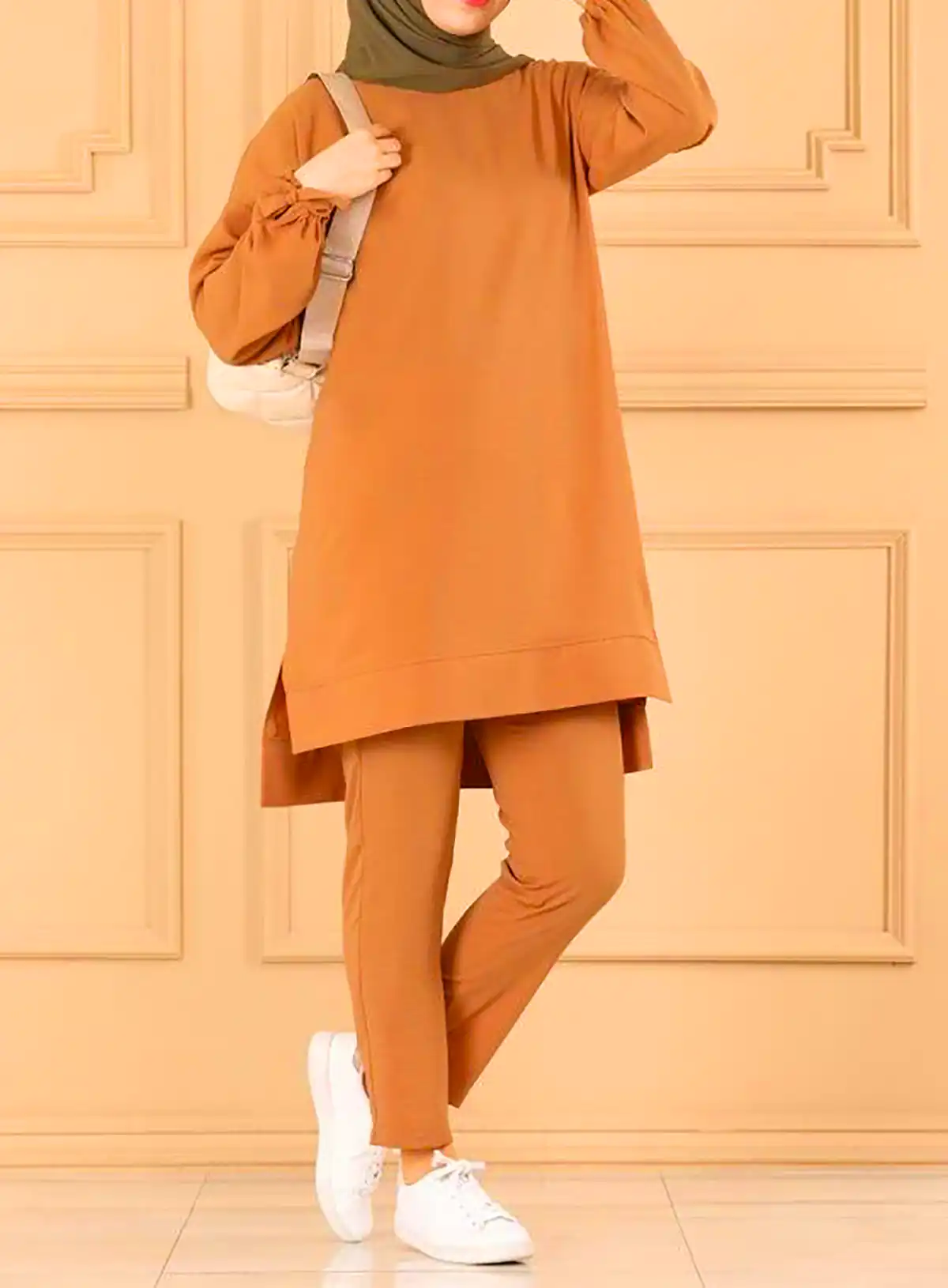 بلوز و شلوار نخی زنانه