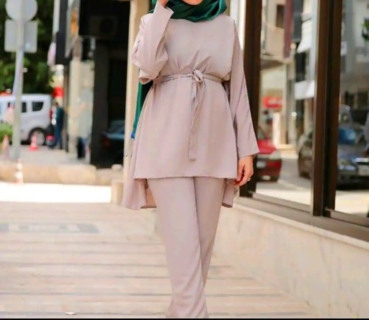 بلوز و شلوار نخی زنانه