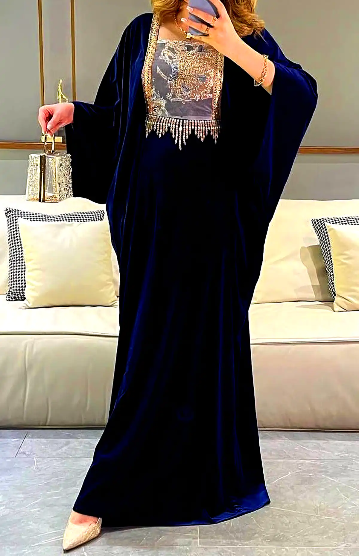 پیراهن مجلسی و شیک مخمل