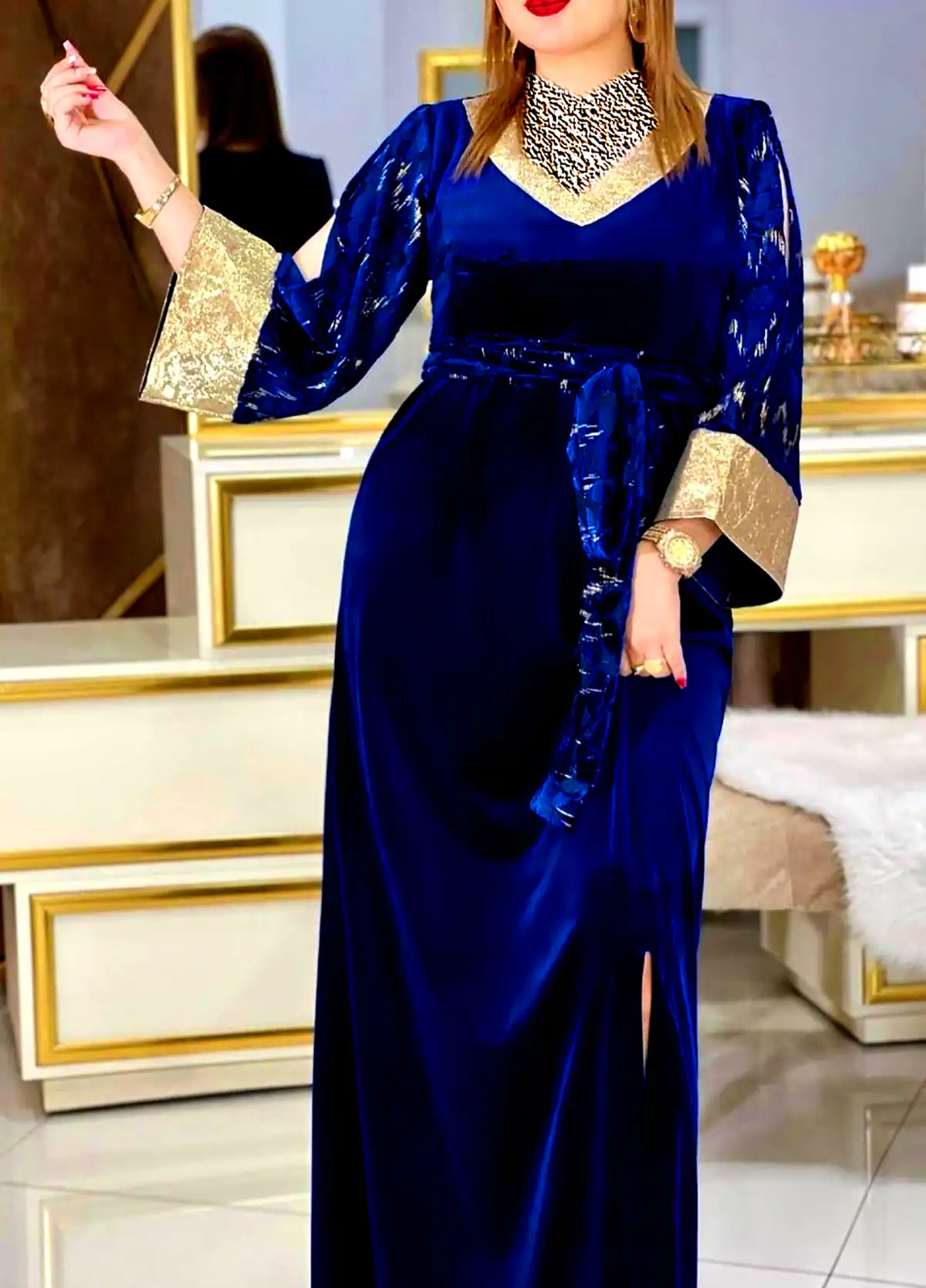 پیراهن مجلسی و شیک مخمل