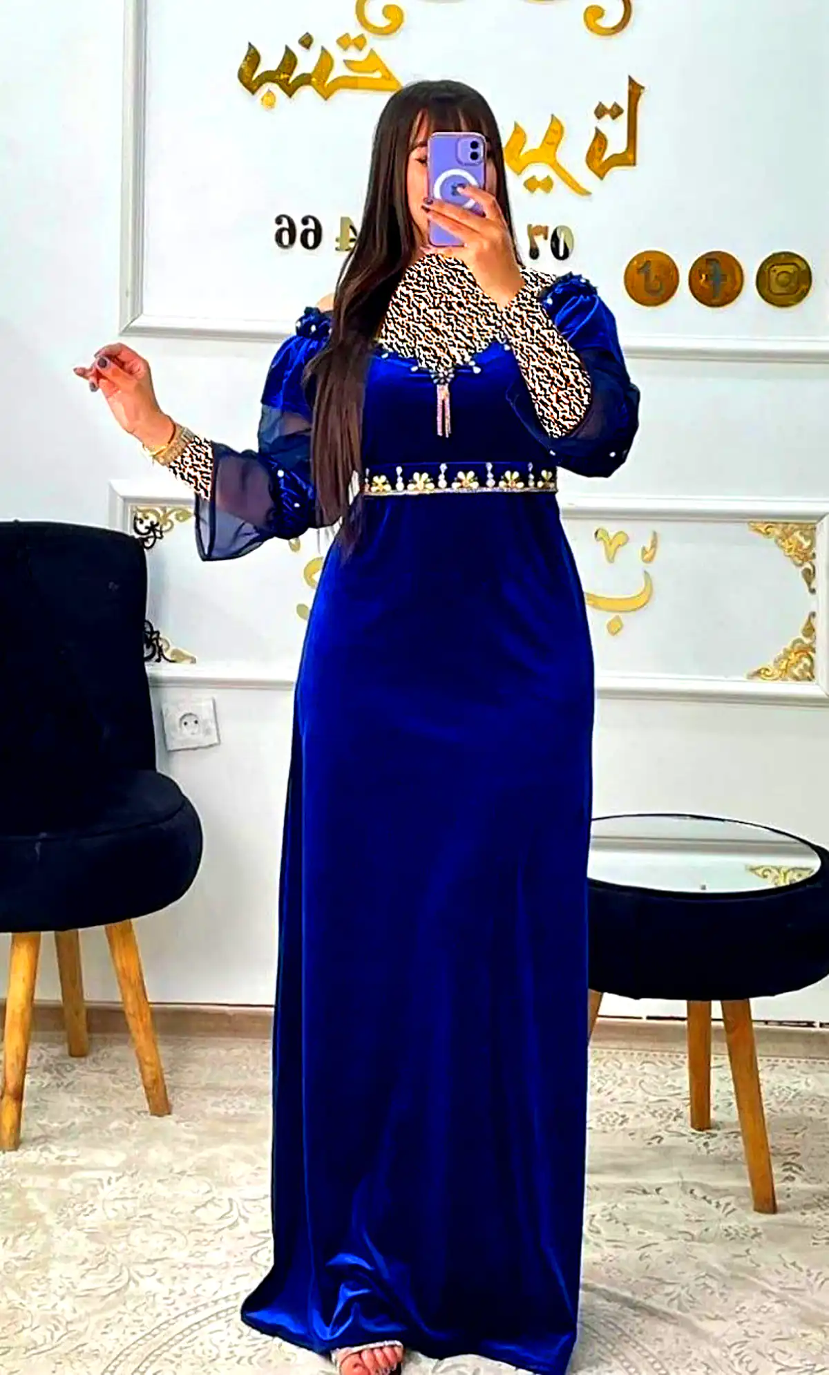پیراهن مجلسی و شیک مخمل