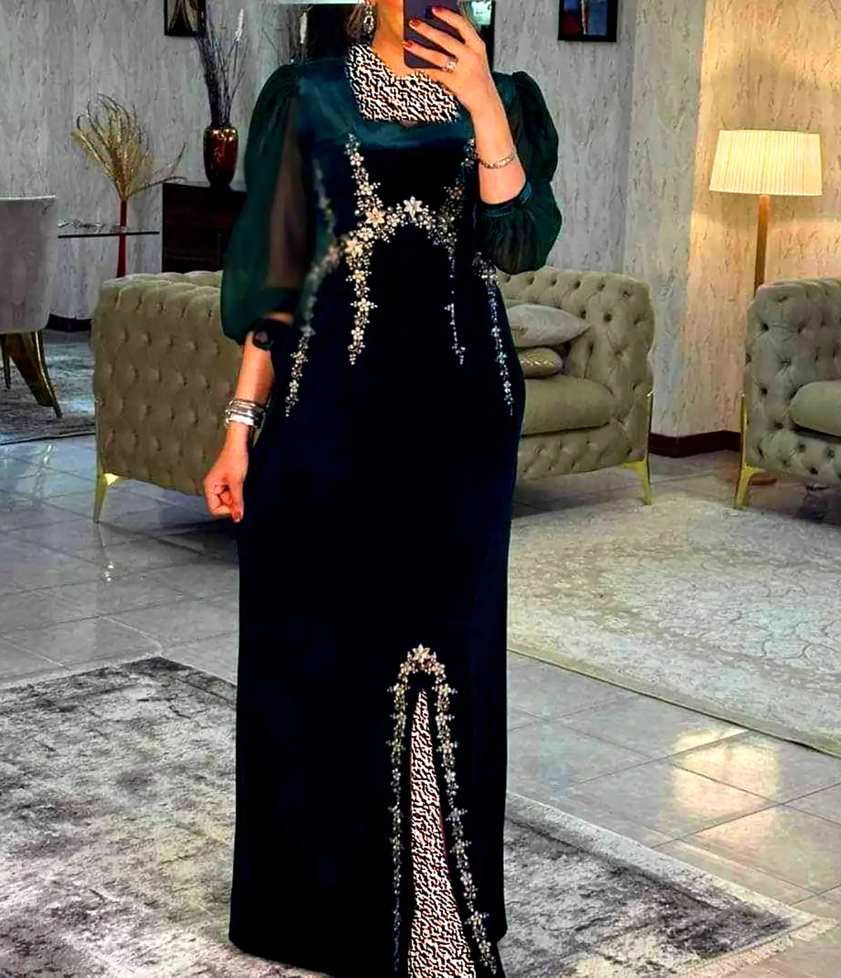 پیراهن مجلسی و شیک مخمل