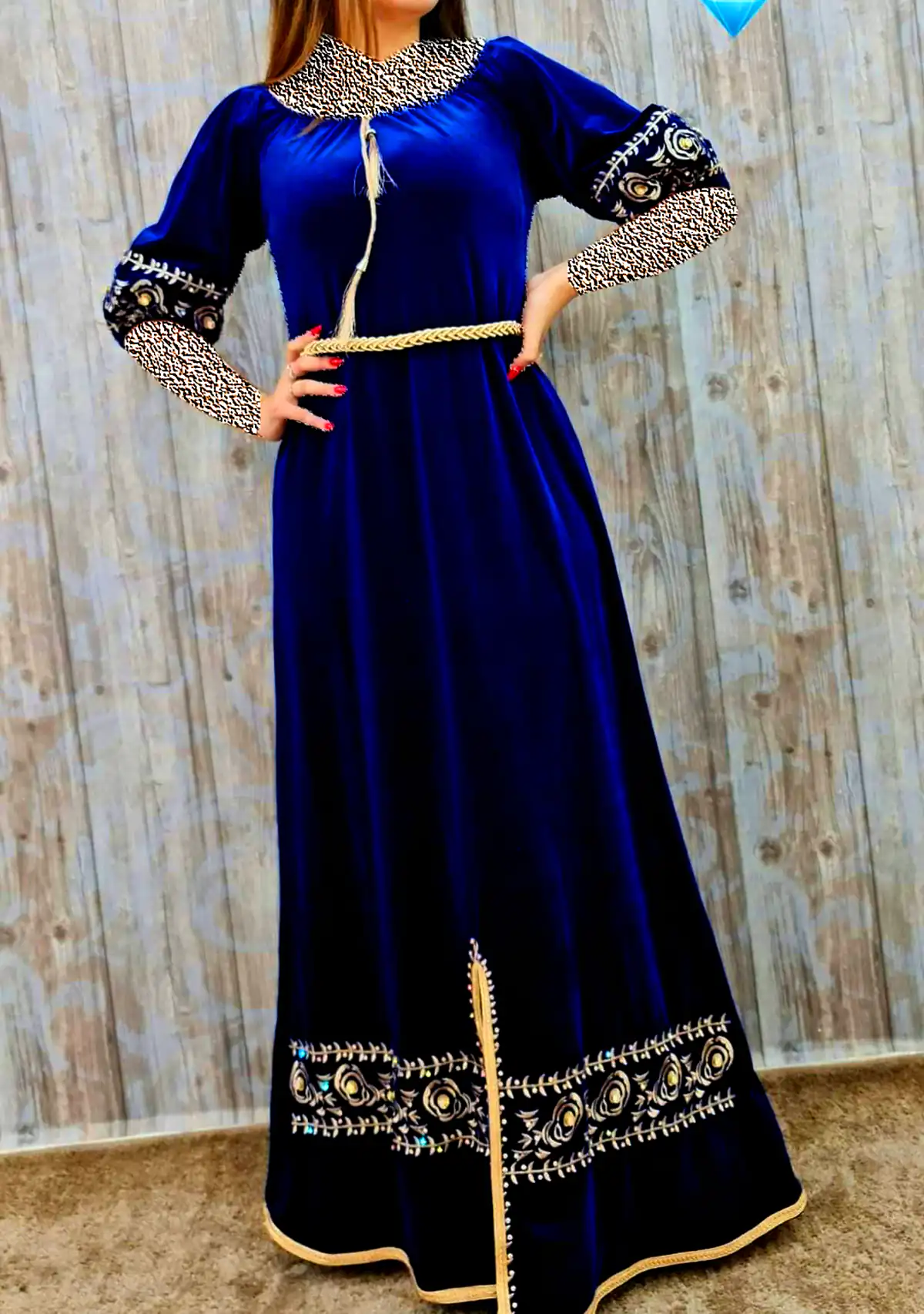 پیراهن مجلسی و شیک مخمل
