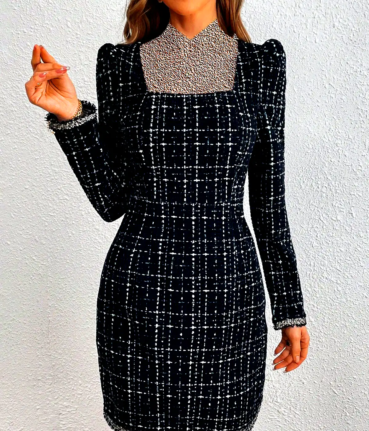 پیراهن ساده و چارخونه زنانه