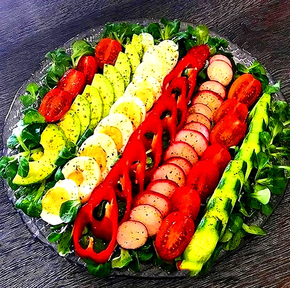 بشقاب سرو صبحانه
