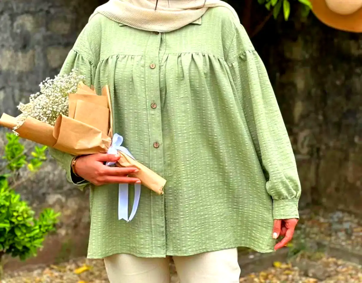 مانتو شومیزی روزمره زنانه