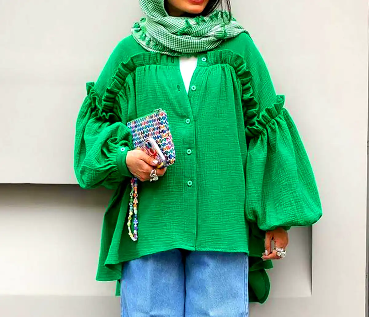 مانتو شومیزی روزمره زنانه