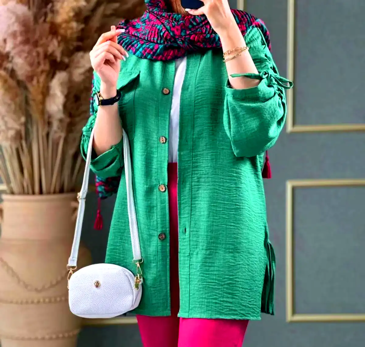 مانتو شومیزی روزمره زنانه