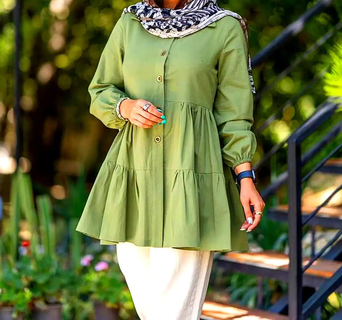 مانتو شومیزی روزمره زنانه