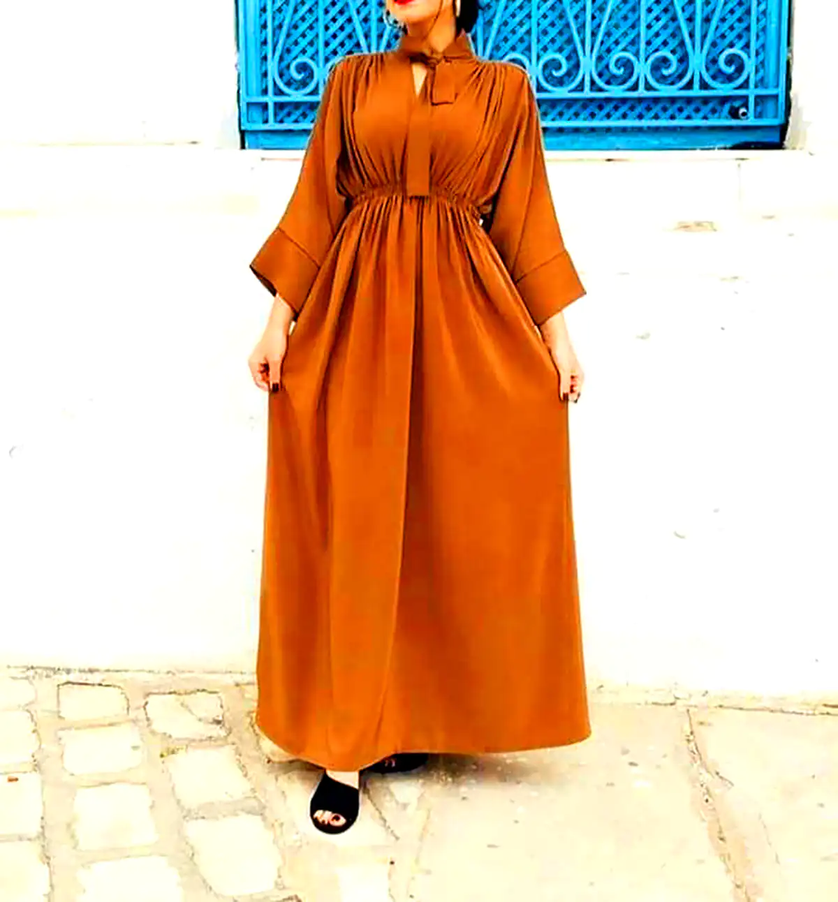 پیراهن شیک با حجاب