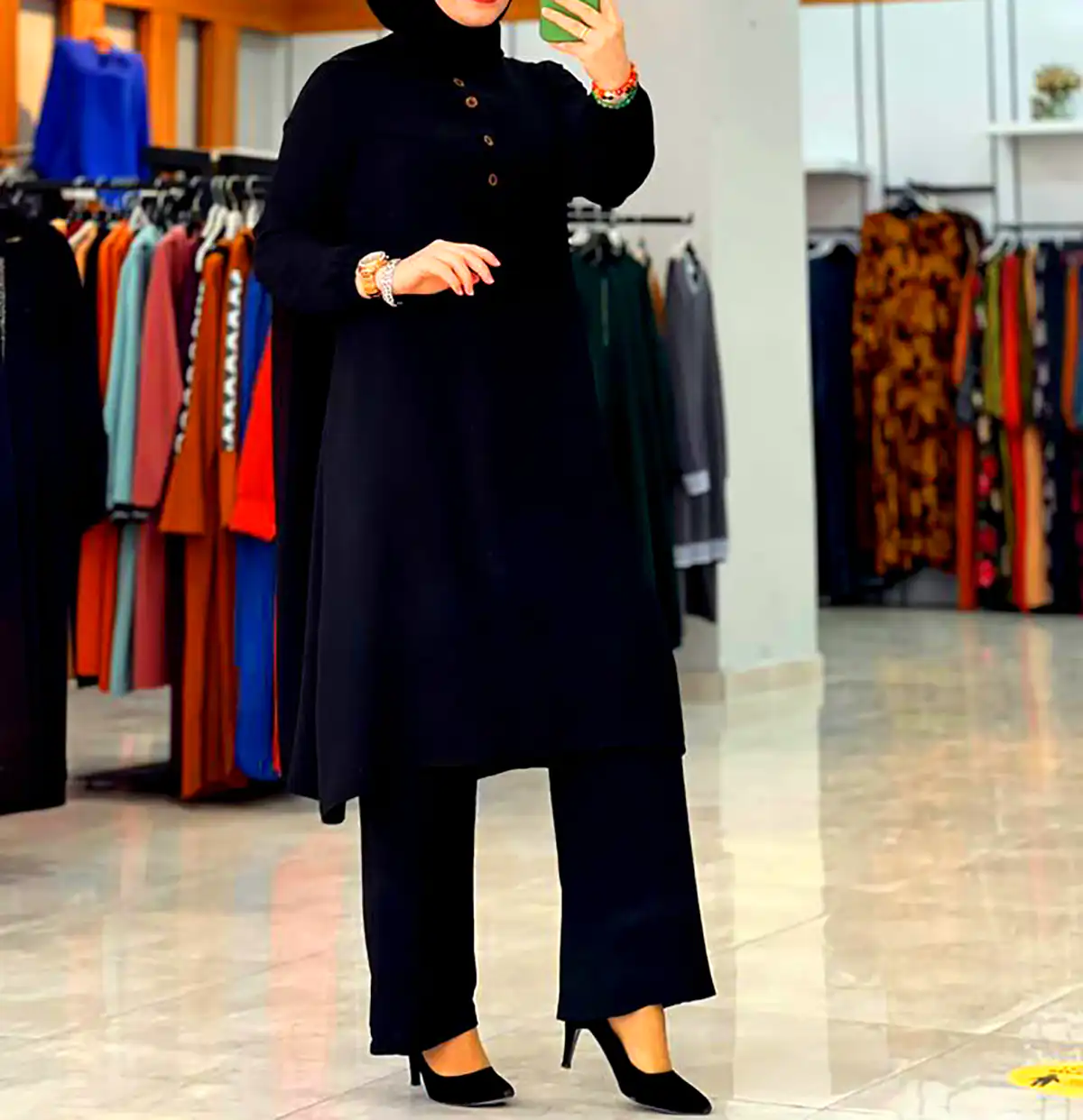 ماکسی بیرونی مشکی