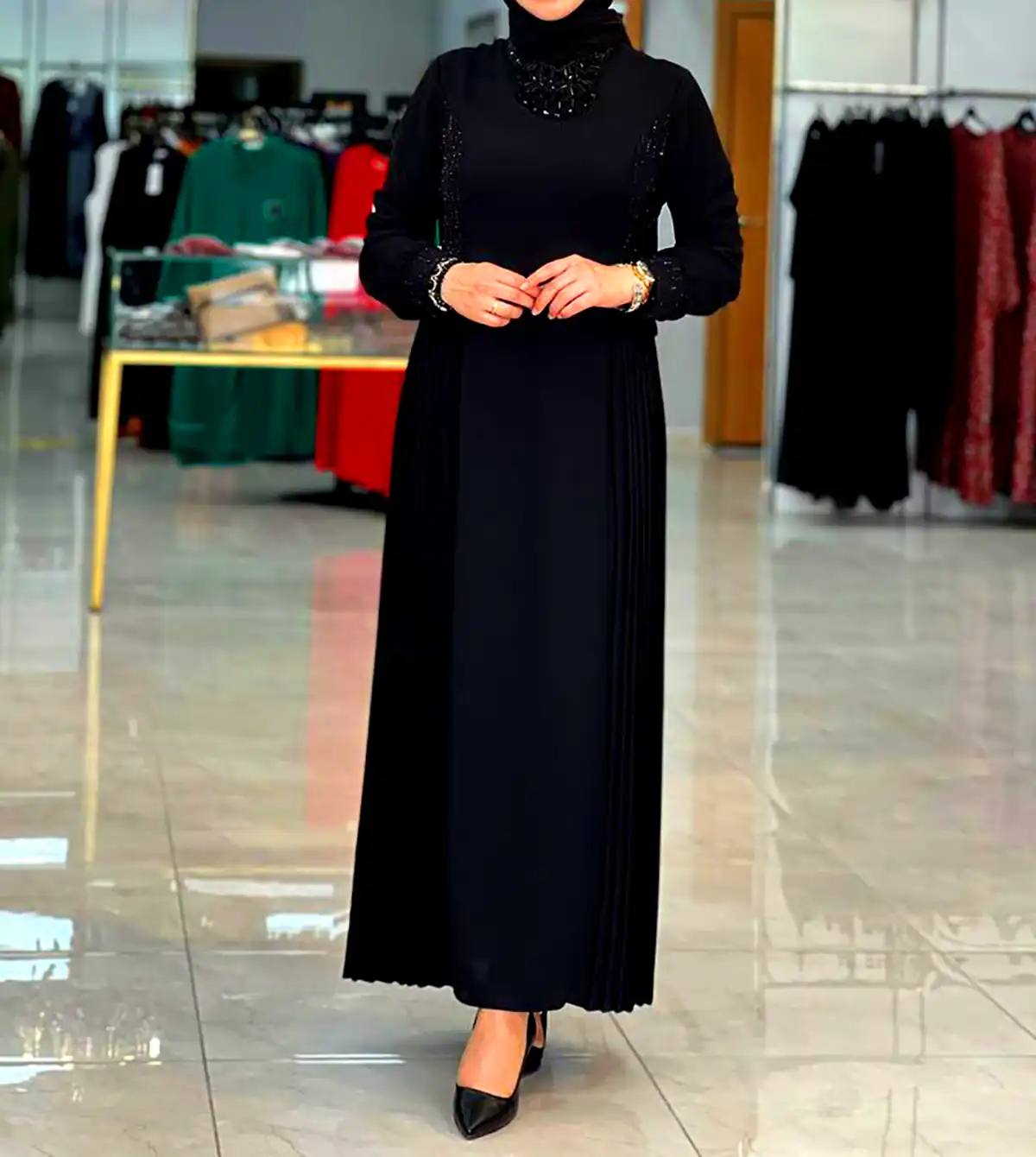 ماکسی بیرونی مشکی