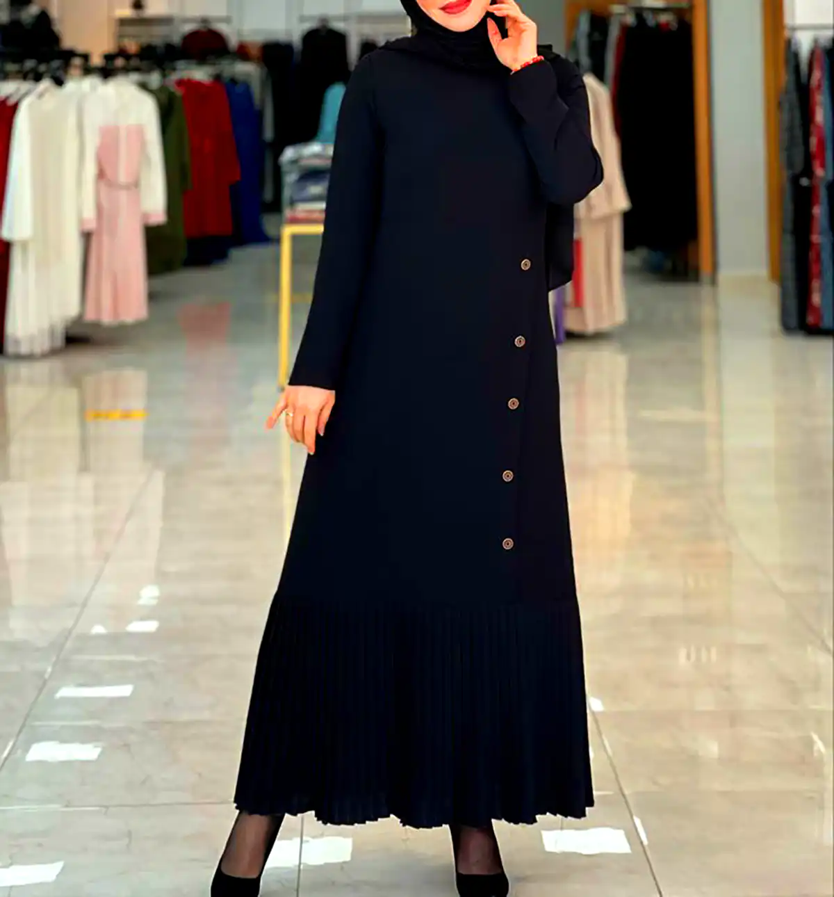 ماکسی بیرونی مشکی