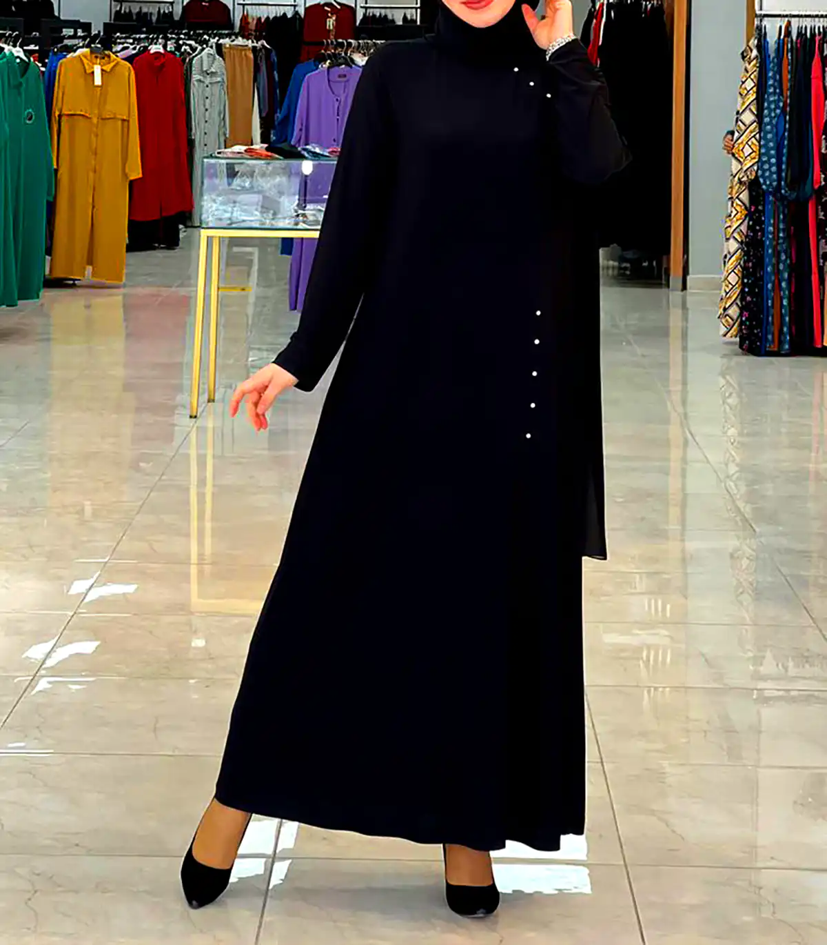 ماکسی بیرونی مشکی