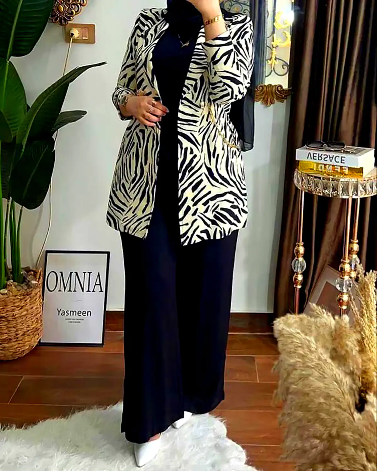 لباس زنانه طرح زبرا
