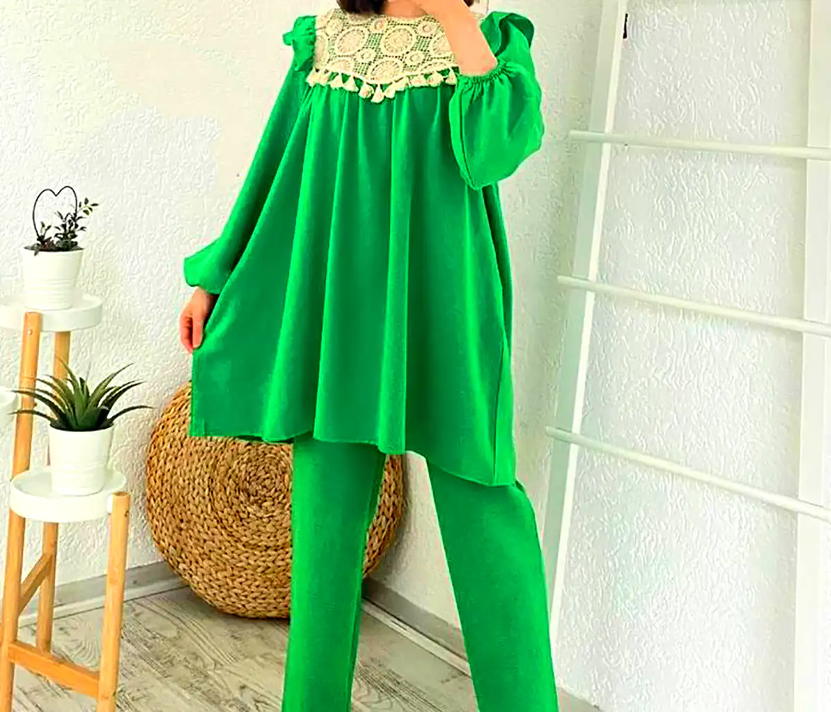 بلوز شلوار رنگی شیک