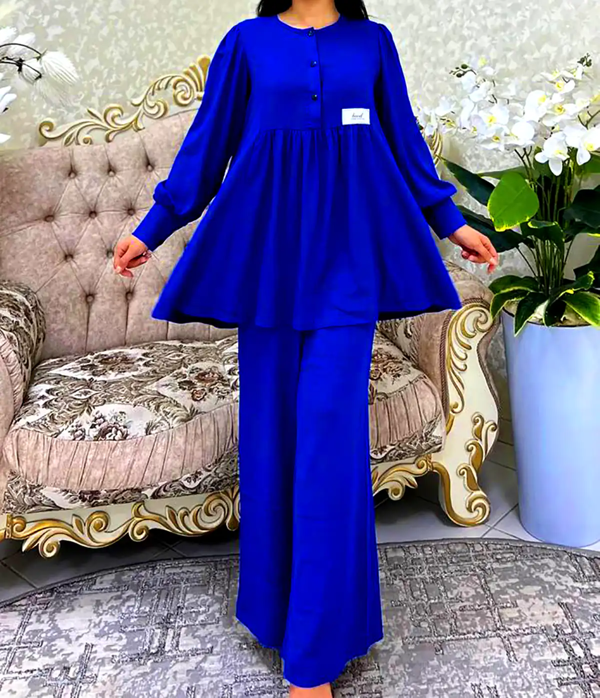 بلوز شلوار رنگی شیک