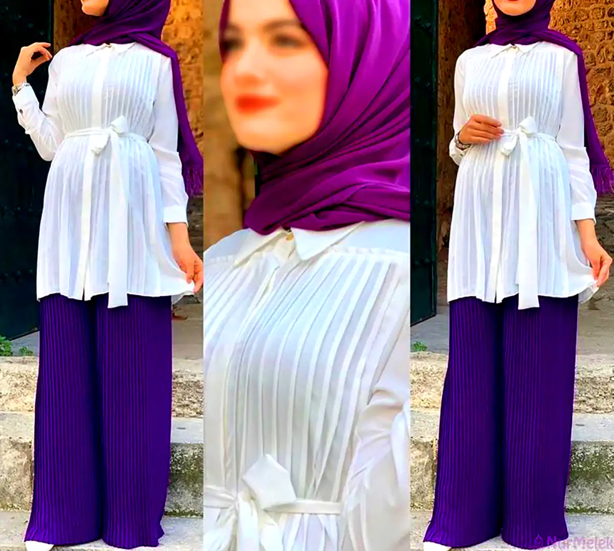 مانتو پیراهنی شیک کتان