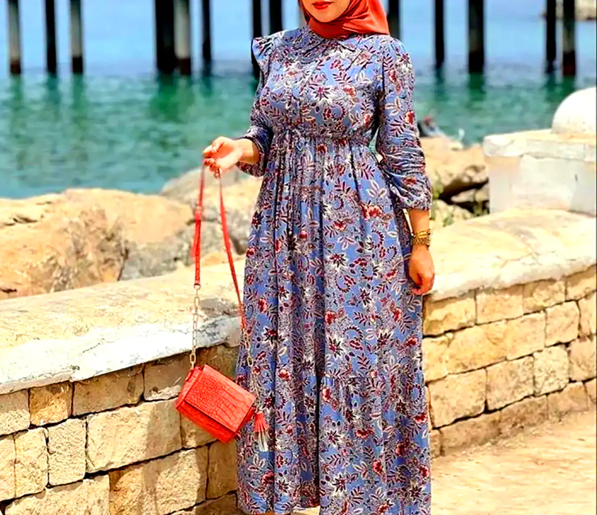پیراهن نخ پنبه زنانه