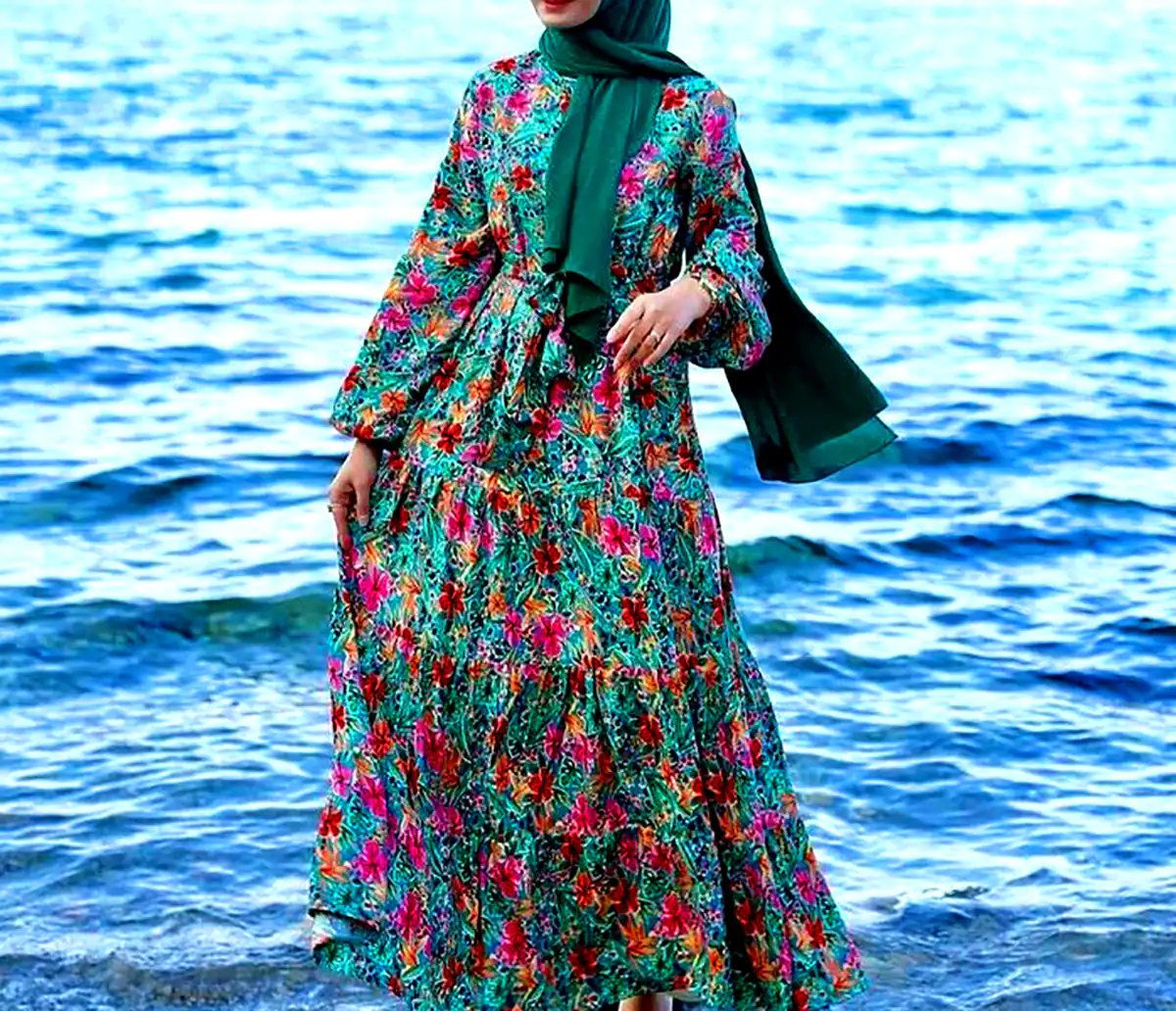 پیراهن نخ پنبه زنانه