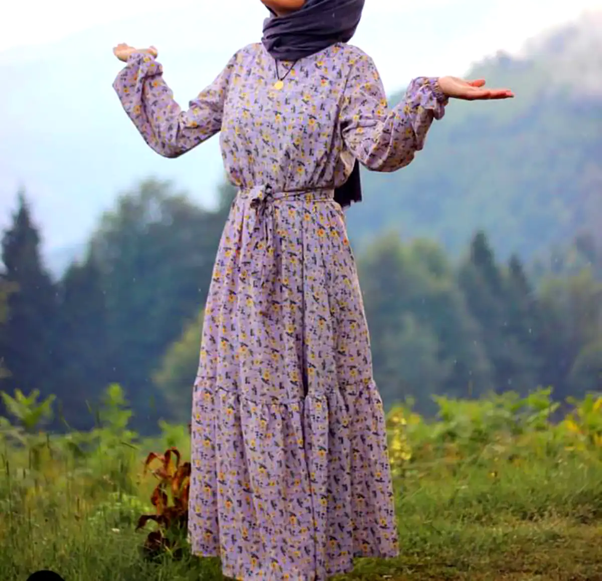 پیراهن نخ پنبه زنانه