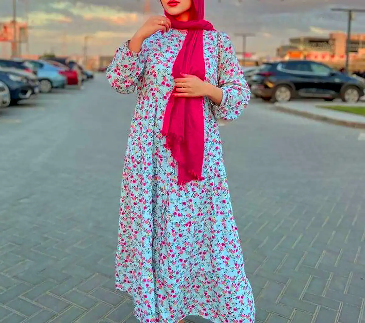 پیراهن نخ پنبه زنانه