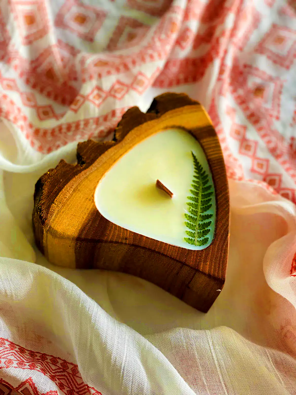 شمع وارمری چوبی