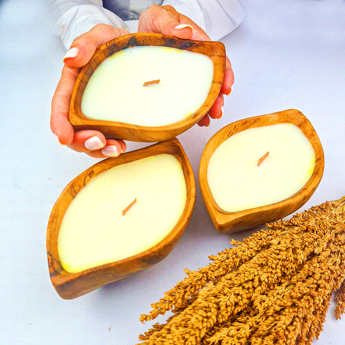 شمع وارمری چوبی