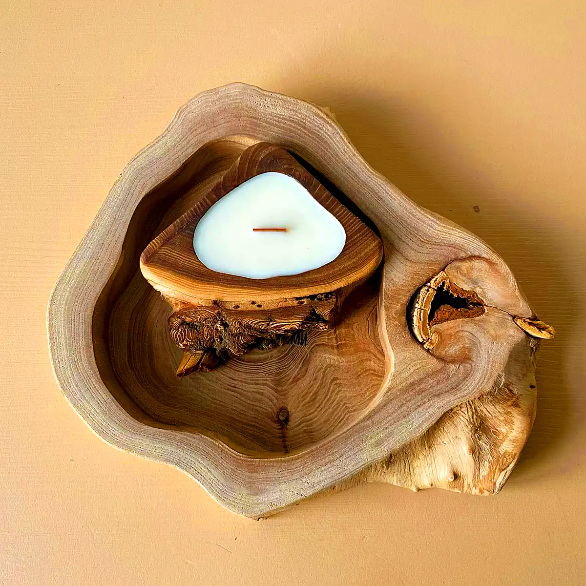 شمع وارمری چوبی