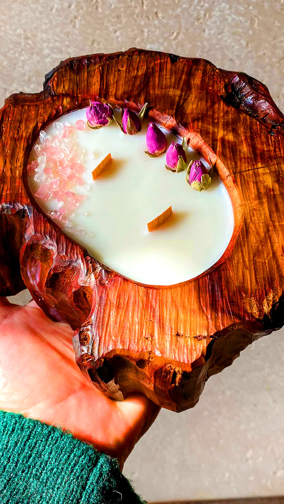 شمع وارمری چوبی