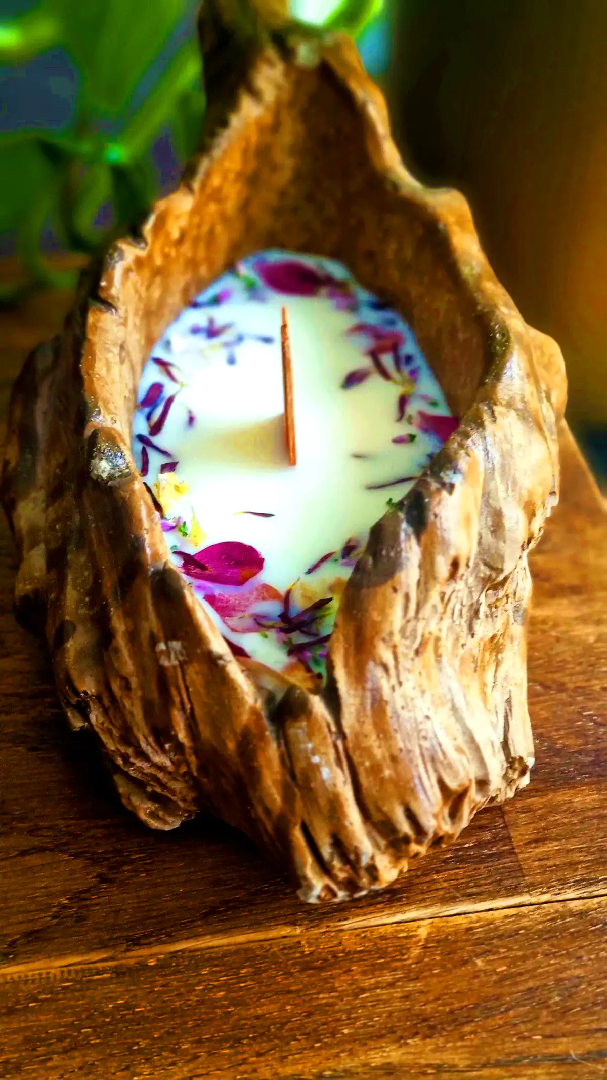 شمع وارمری چوبی
