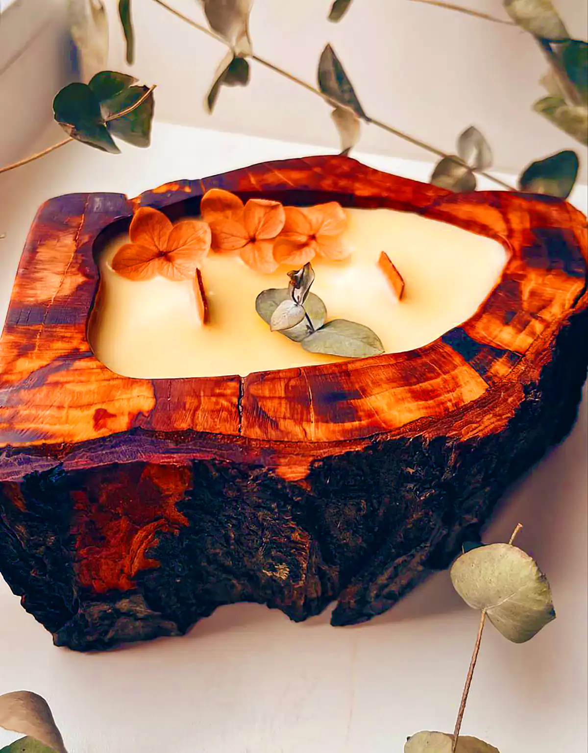 شمع وارمری چوبی
