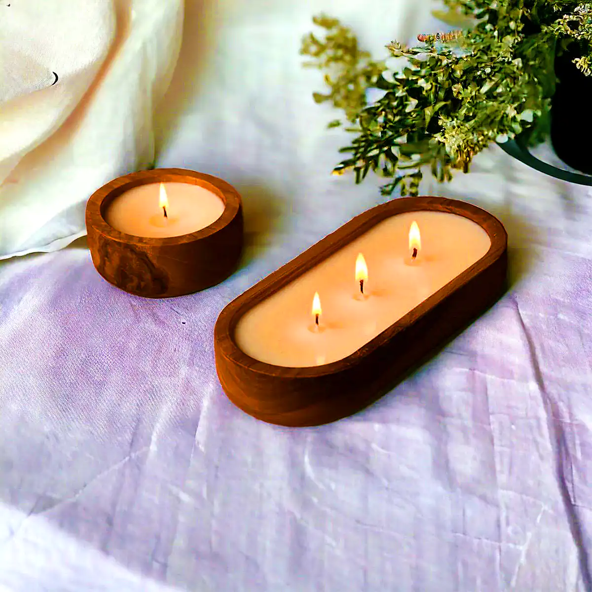 شمع وارمری چوبی