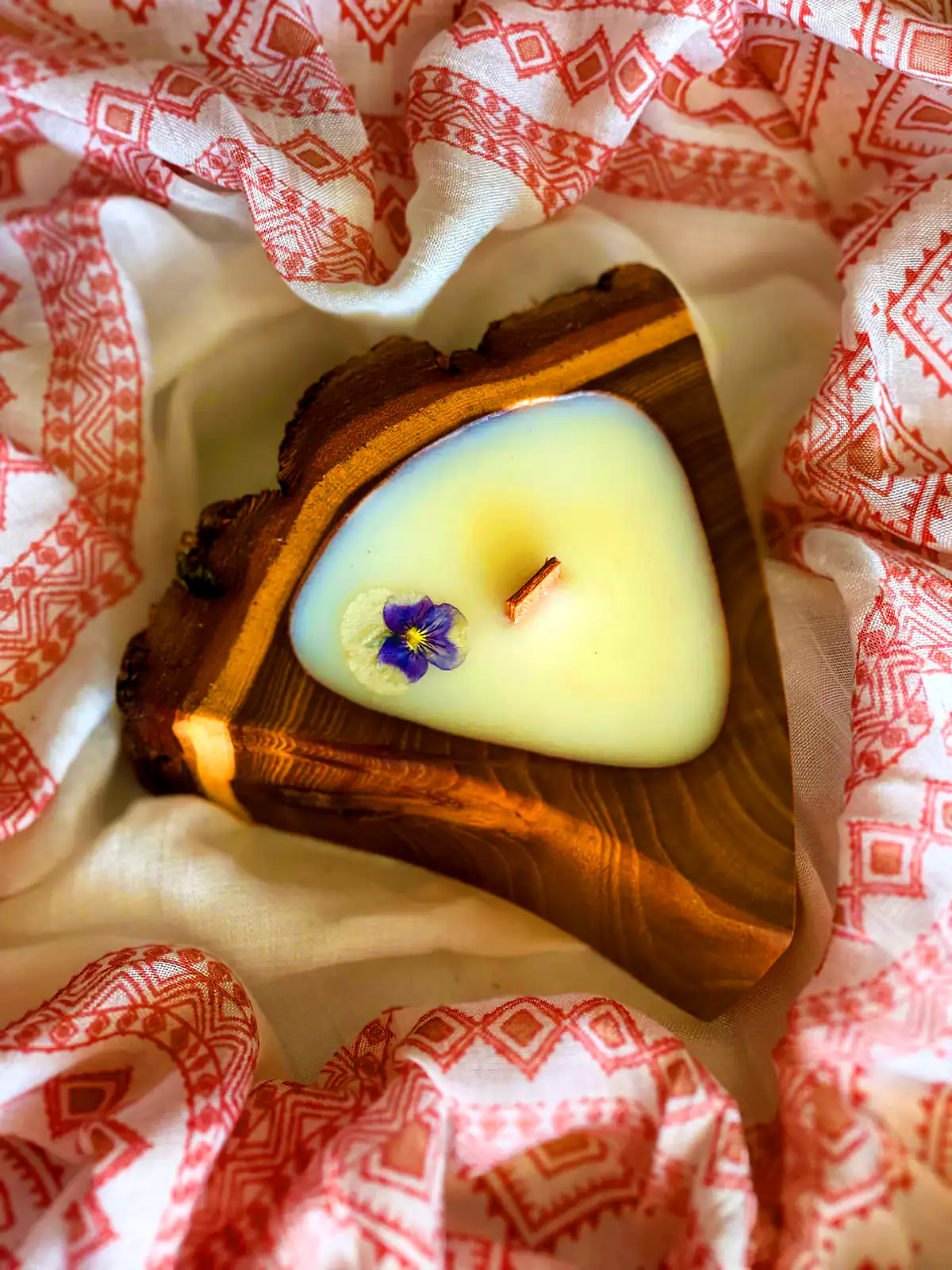 شمع وارمری چوبی