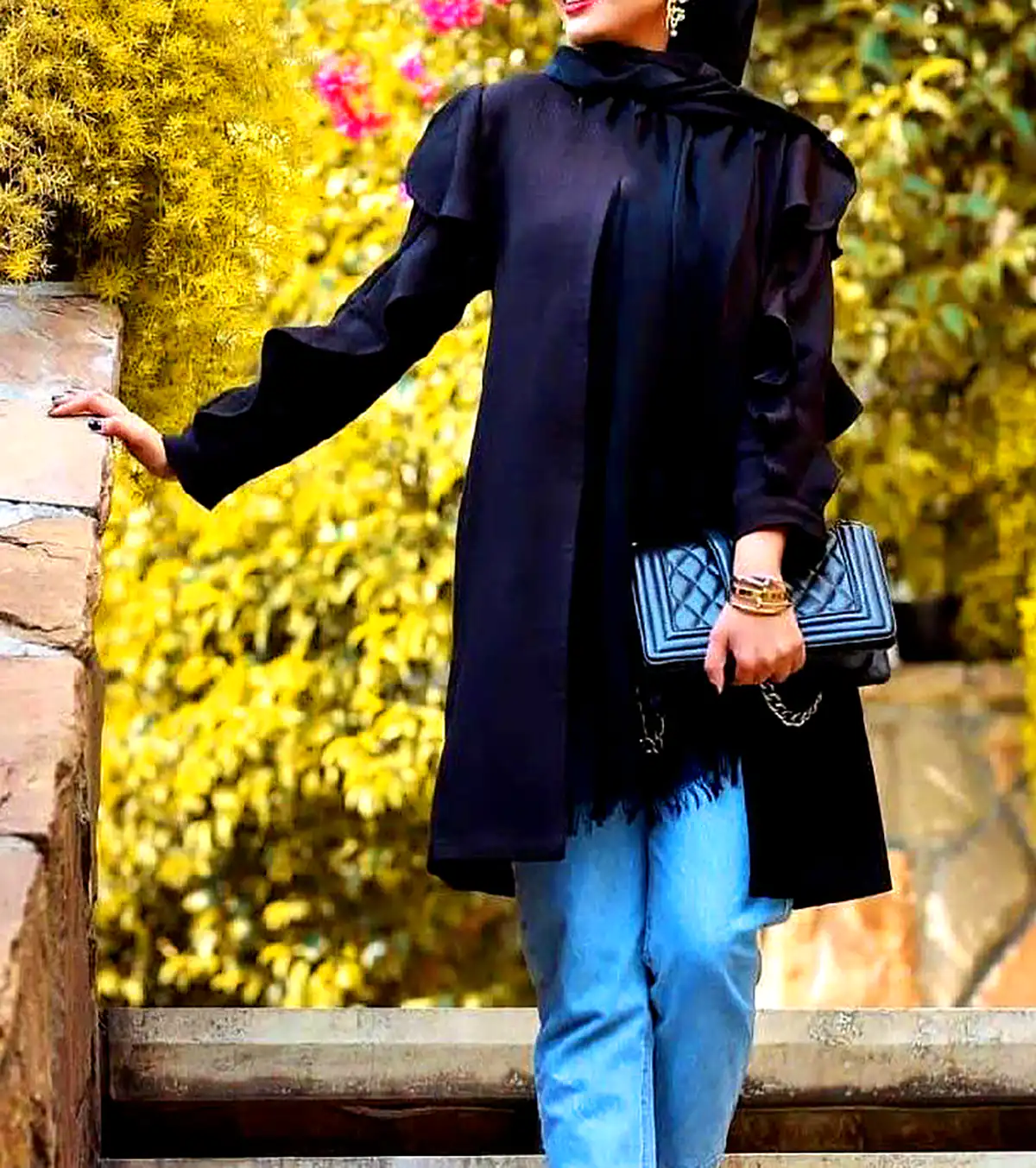 مانتو کتان تابستانی